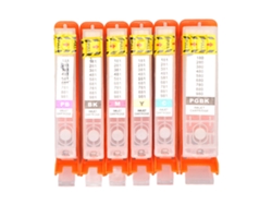 6 cartuchos de tinta para Pixma TR7540 TR8540 TS6140 TS8140 TS9140