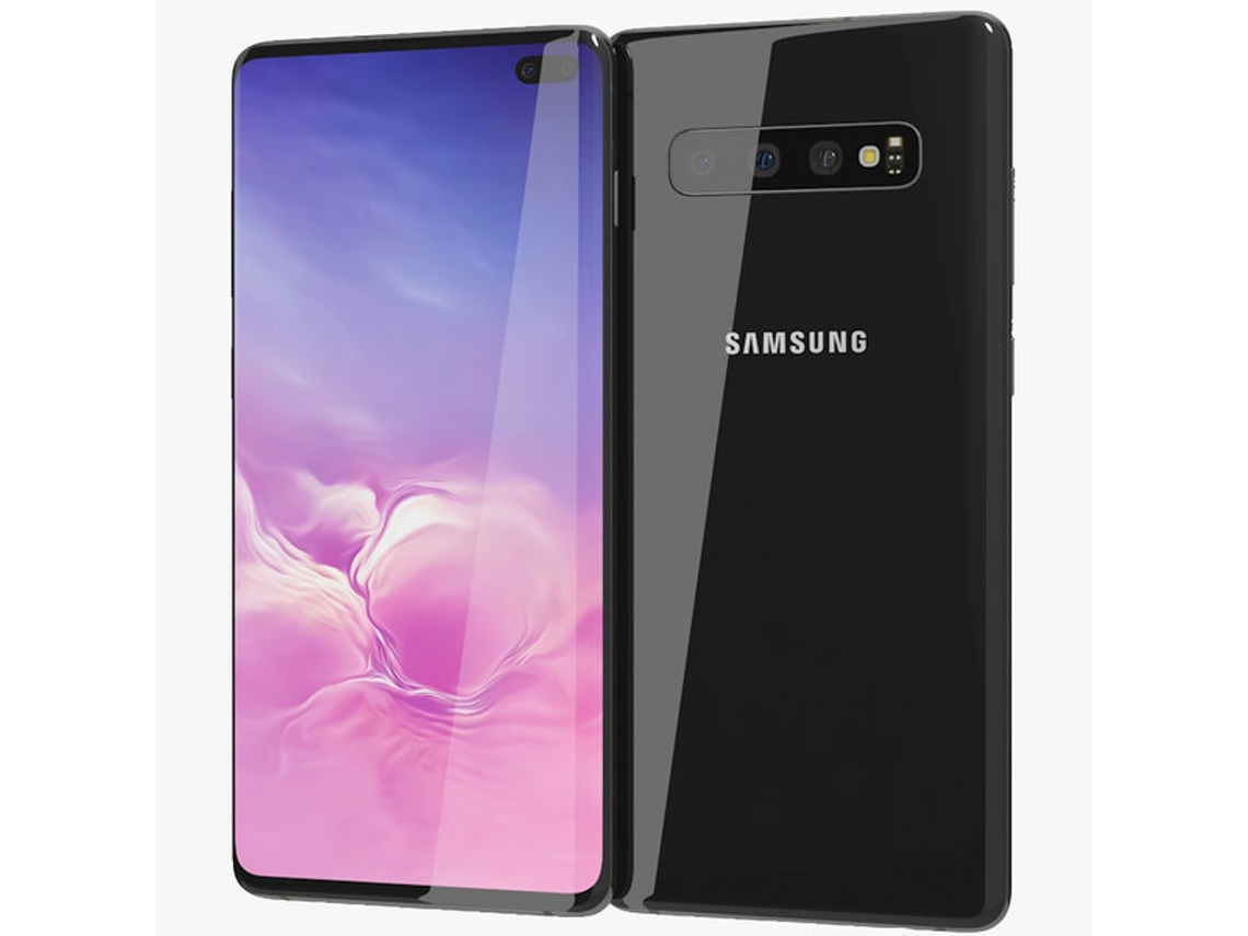Smartphone SAMSUNG Galaxy S10 Plus Negro (Reacondicionado Señales de Uso - 6.4'' - 128 GB - Negro)