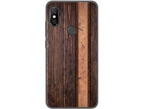 Carcasa Xiaomi Redmi Note 6 Pro TUMUNDOSMARTPHONE Madera 05 Multicolor
