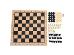 2026-juego De Ajedrez, Damas Y Backgammon De Madera Plegable Portátil, Tablero Interactivo 24x24cm, Juguete De Mesa Para Niños Y Adultos