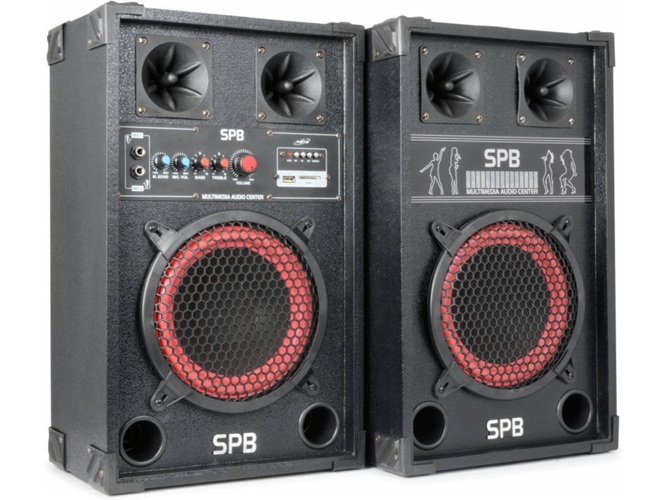 Altavoz Autoamplificado Skytec spb8 8 200w activa kit bafles