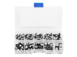 Kit De 165 Condensadores Electrolíticos Smd De Aluminio, De 0,47 Μf A 470 Μf, De 16 V A 50 V, Para Ordenador, Tv Y Radio.