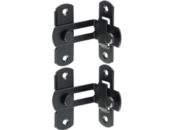 Pestillo Para Puerta Corredera De 90 Grados, Acero Inoxidable, Negro Mate, Pequeño, 2025
