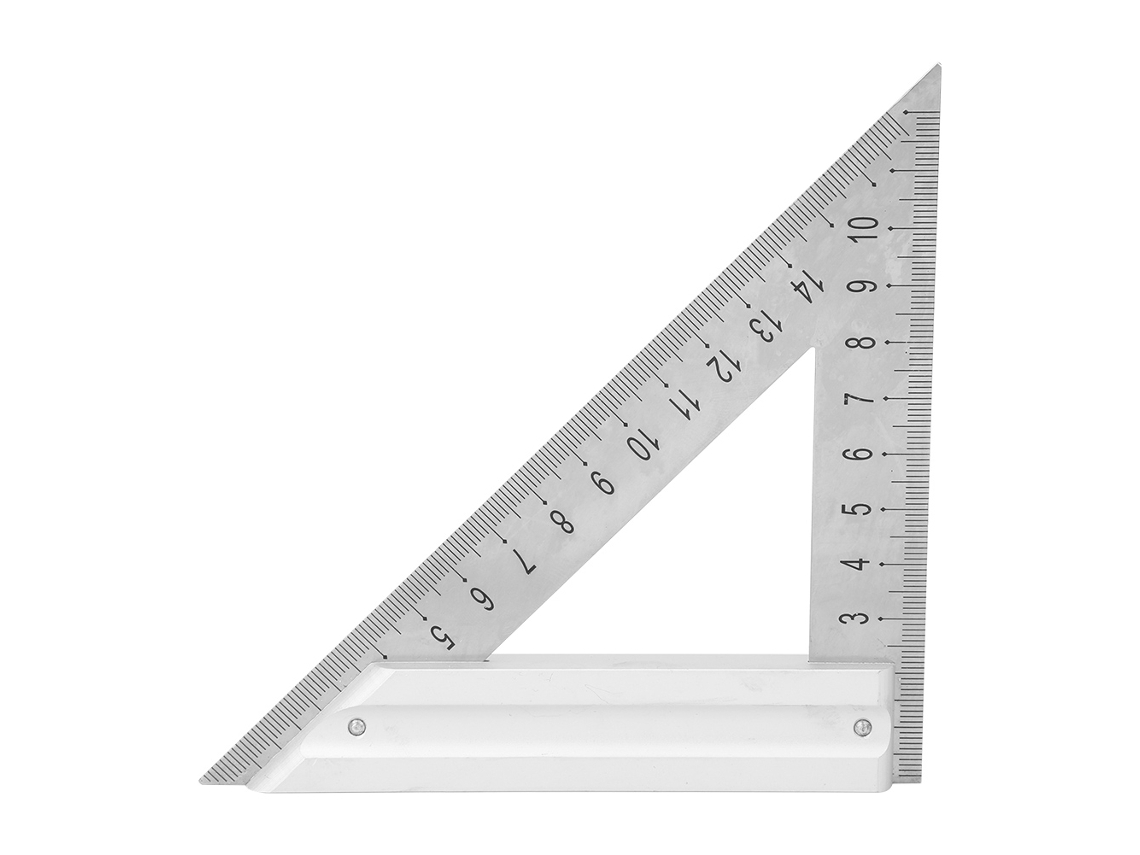 Regla Triangular De Acero Inoxidable De 130 Mm Y 90 Grados, Herramienta De Medición Y Marcado Para Carpintería.