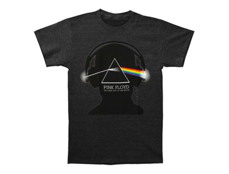 Camiseta ROCKINSTONE Pink Floyd Dark Side Beats Dark Heather Tri Blend (S)