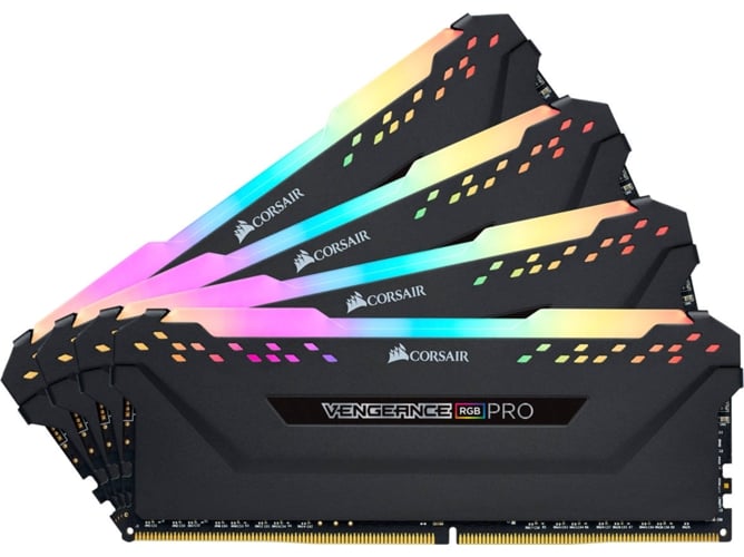 Memoria RAM DDR4 CORSAIR CMW32GX4M4D3600C18 (4 x 8 GB - 3600 MHz - CL 18 - RGB)