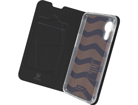 Carcasa Samsung Galaxy Xcover 5 DUX DUCIS Libro Negro