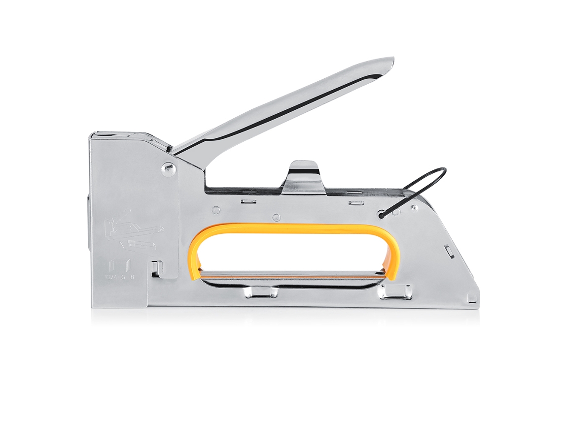 Engrapadora Manual De Acero Inoxidable Para Muebles, Compatible Con Grapas 1008f Para Diferentes Aplicações E Usos