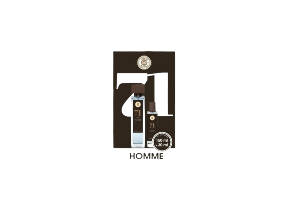Perfume masculino Iap Pharma n.° 71, 150 ml + 30 ml, set de regalo. Perfumes Iap Pharma.