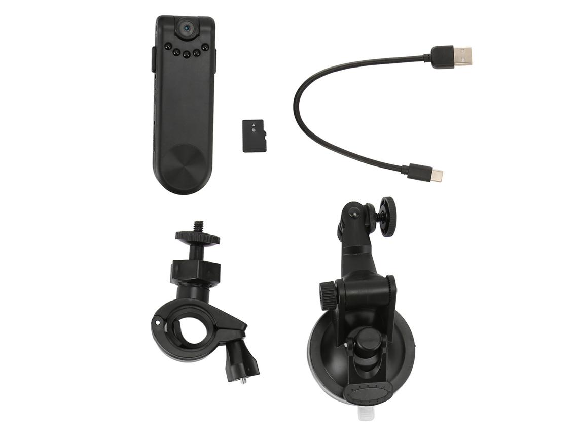 Grabadora De Vídeo Portátil Hd 1080p Con Visión Nocturna, Cámara Para Fuerzas Del Orden, 128 Gb