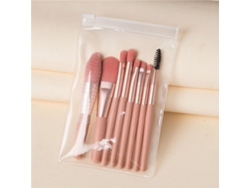 (rosa) Juego De 8 Brochas De Maquillaje Suaves Y Esponjosas, Herramientas De Maquillaje