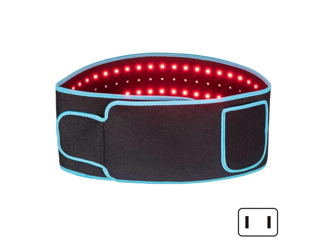 Cinturón de terapia de luz roja para alivio del dolor corporal, dispositivo multifuncional para hombres y mujeres, GOKOCO