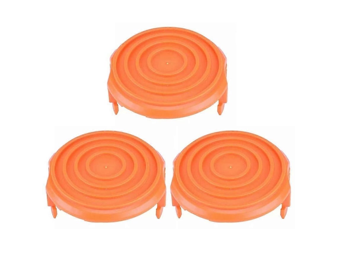 K2c 3pcs Para Worx Cortacésped Tapa De Carrete 50019417 Carrete De Alambre L5d Tapa Abs