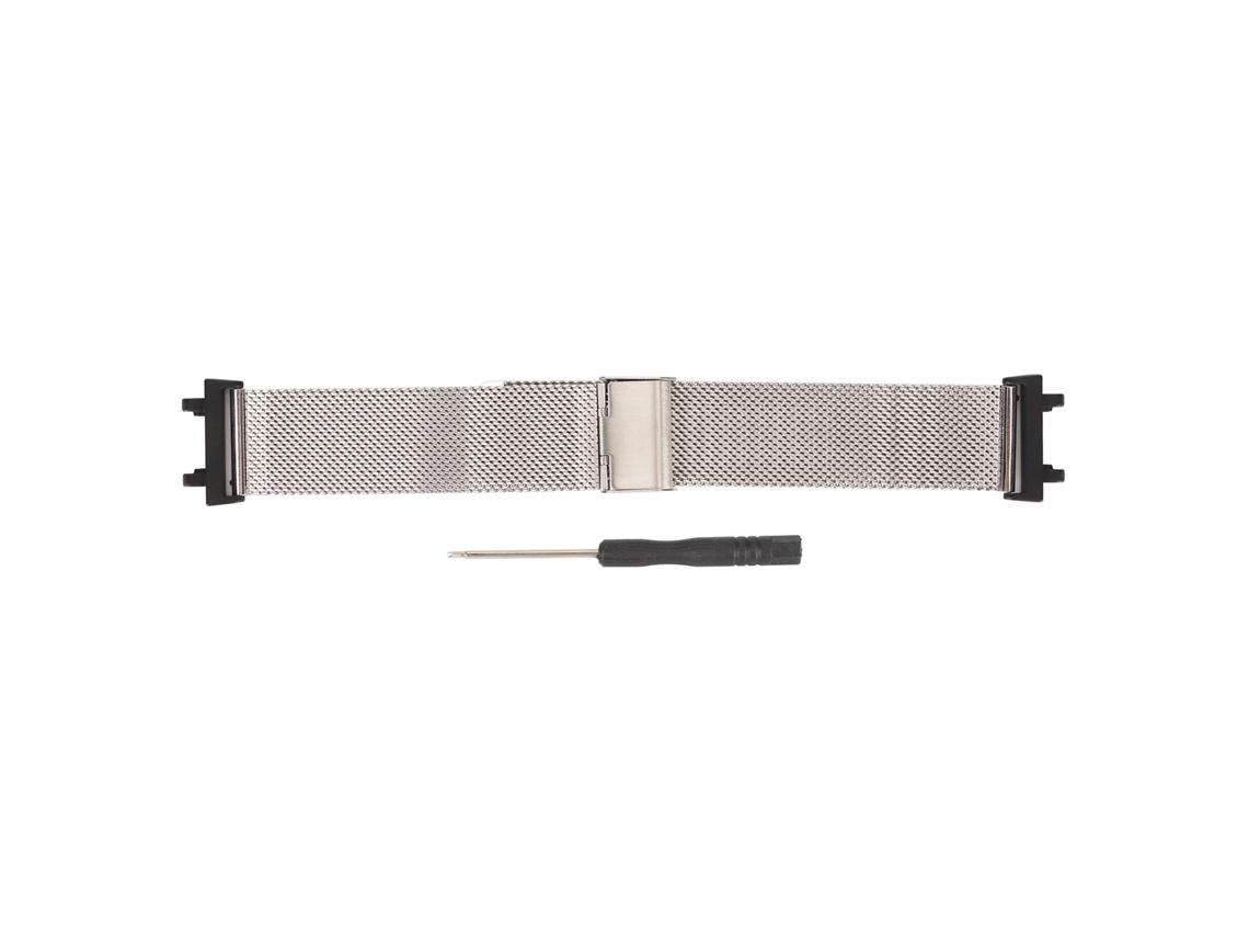 Pulsera Ajustable De Acero Inoxidable Compatible Con T Rex 2 Silver