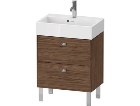 Mueble DURAVIT Brioso de pie Compact 58,4 x 38,9 cm 2 cajones incl. recorte de sifón y delantal para lavabo Vero Air 236860