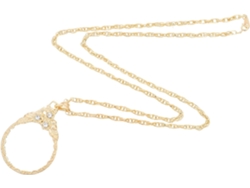 Lupa De Lectura Con Colgante De Cadena, Lupa Para Periódicos, Accesorio De Costura, Joyería