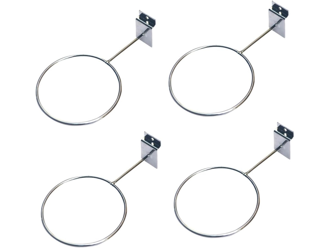Soporte De Pared De 4 Piezas Para Balones Deportivos