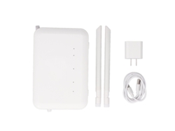 Roteador 4g Cpe Portátil 300mbps Com Slot Sim 4 Antenas Lan Plug Us Para Portugal