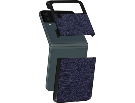Carcasa Samsung Galaxy Z Flip 3 AVIZAR Serpiente Morado