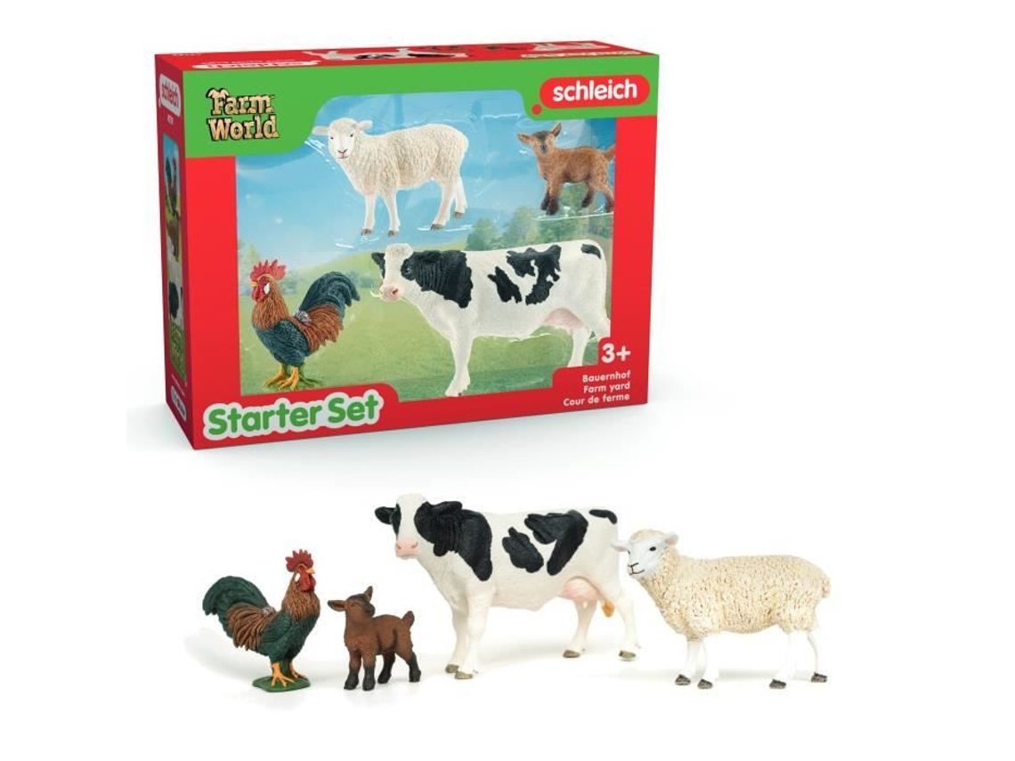 Mis primeros animales de granja, caja de animales de Schleich, SCHLEICH 42729 Farm World, 5 años