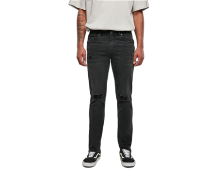 Pantalones Vaqueros para Hombre URBAN CLASSICS (38 - Negro)