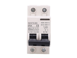 2026velora-interruptor De Circuito Miniatura Ac Dc 2p 25a 400v Rail Din Para Sistema Solar Pv Dz47x 63