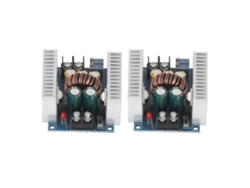 2 Piezas Convertidor Reductor Dc A Dc Regulador De Voltaje 6‑40v A 1.2‑35v 300w 20a Kit