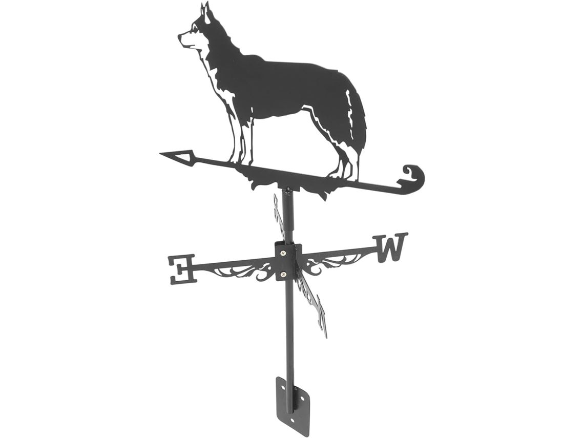 Veleta Metálica Para Jardín, Indicador De Dirección Del Viento, Decoración Exterior Para