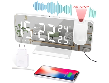 Radio Despertador OHPA En8827-A Blanco