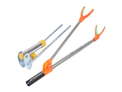 Suporte Para Vara De Pesca Em Aço Inoxidável Multifuncional Com Inserção 1,5 Metros Acessório De Pesca
