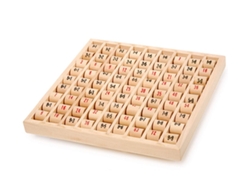 Juego Educativo LEGLER (Madera - Beige - 21 x 21 cm)