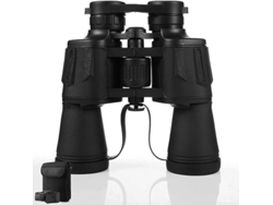 Binoculares compactos 20x50 para caza, visión nocturna, observación de aves, senderismo, animales, color negro.