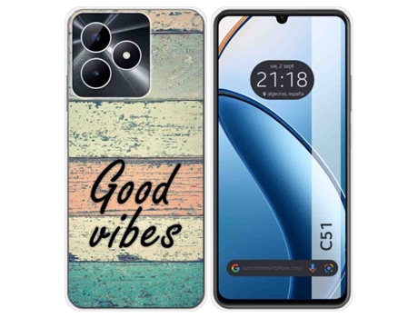 Funda Diseño para Realme C51 TUMUNDOSMARTPHONE Multicolor