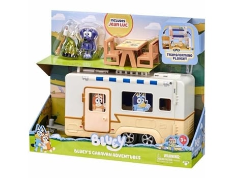 Figura de Jugar MOOSE TOYS Playset Bluey´s Caravan Adventures (Edad Mínima Recomendada: 3 años)