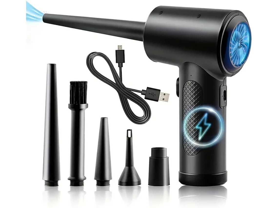 Purificador De Aire Comprimido Eléctrico De Alta Velocidad Con Luz Led, 51000