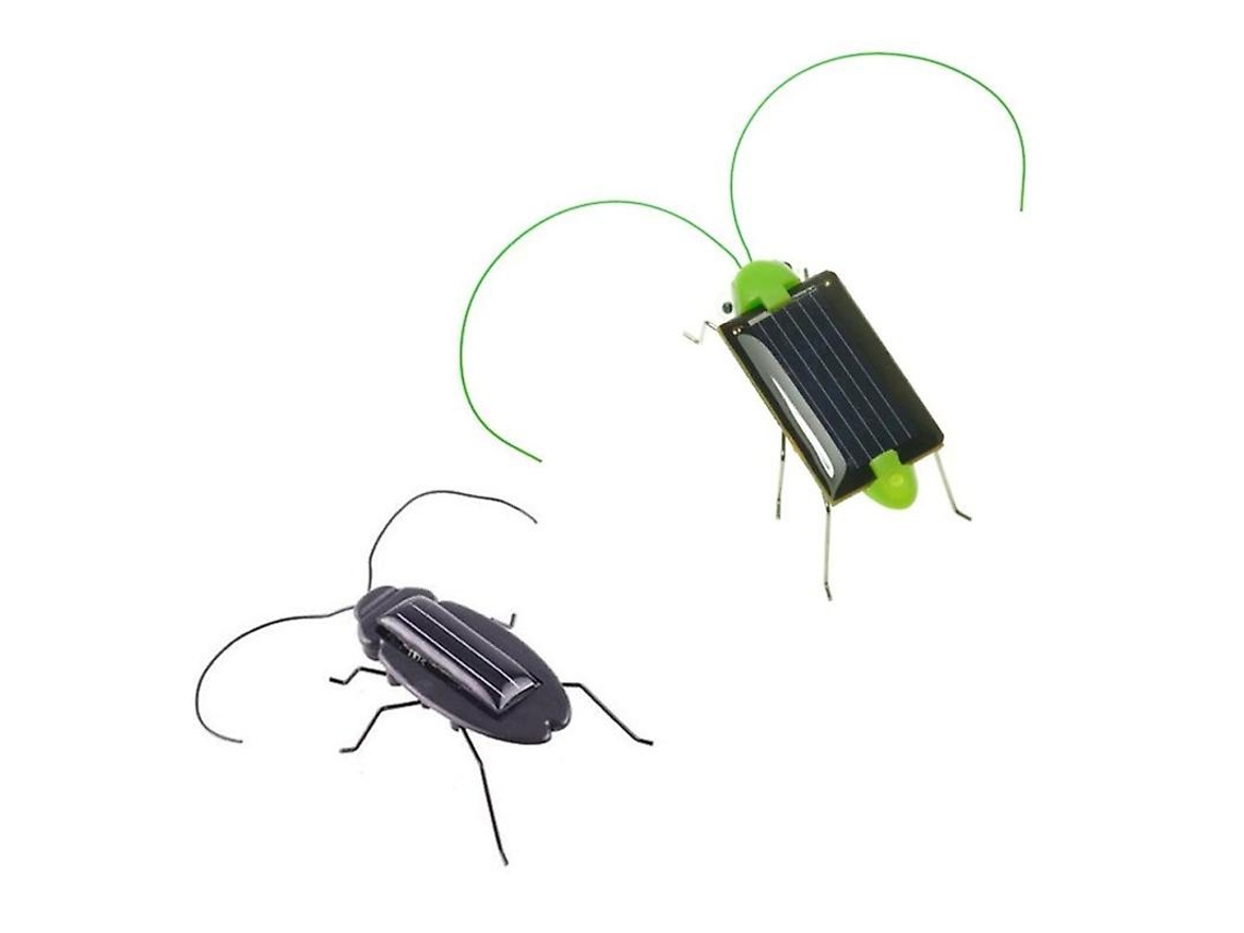 2 insectos de energía solar. ALLINLESS
