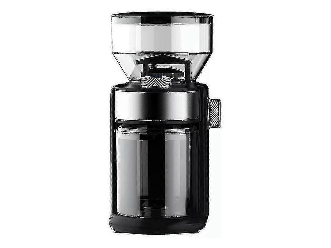 Molinillo de café eléctrico, máquina para moler café, granos de café molidos. Nostalgia88