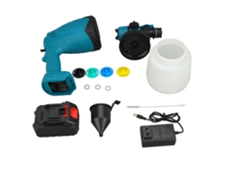 Pistola Pulverizadora Eléctrica Inalámbrica Portátil De 1000 Ml Y 200 W (100-240 V) Con Batería De Litio Para Pintura.