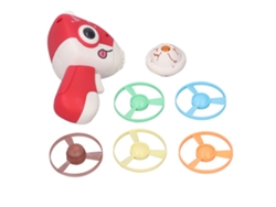 Platillo Volador De Juguete Con Luces Led Para Niños, Juguete Giroscópico Para Uso En Exteriores.