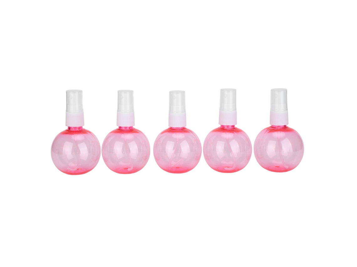 5 Piezas De Botellas De Spray De Plástico Portátiles Para Viajes