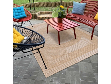 Alfombra JADOREL (160 x 160 - Multicolor)