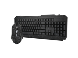 Conjunto de teclado y ratón mecánicos para juegos con cable D620