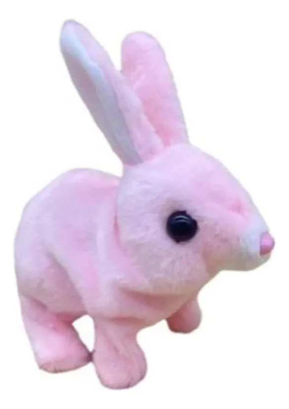 Nuevo conejo de peluche electrónico de Pascua Walkingvayotoy