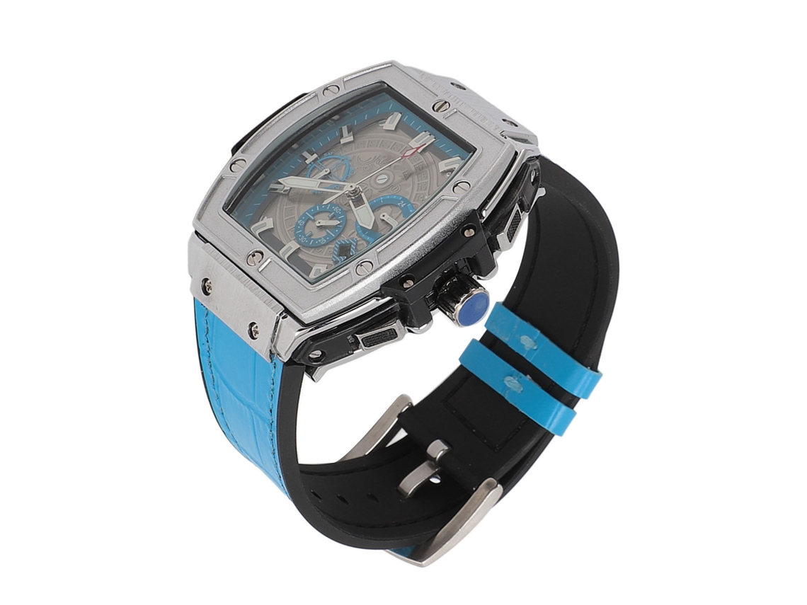 Reloj Analógico De Cuarzo Zhoulianfa Con Correa De Pu Para Hombre Y Mujer (rojo)