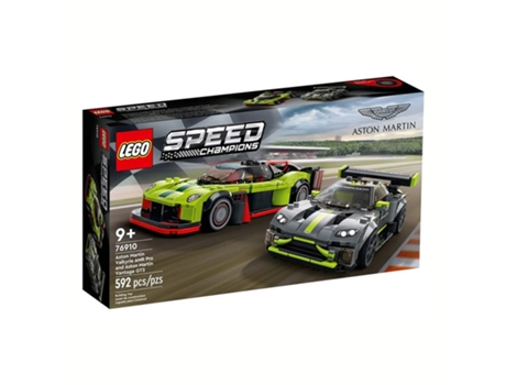 LEGO Speed Champions Aston Martin Valkyrie Amr Pro Y Aston Martin Vantage Gt3 (Edad Mínima Recomendada: 9 años - 592 Piezas)