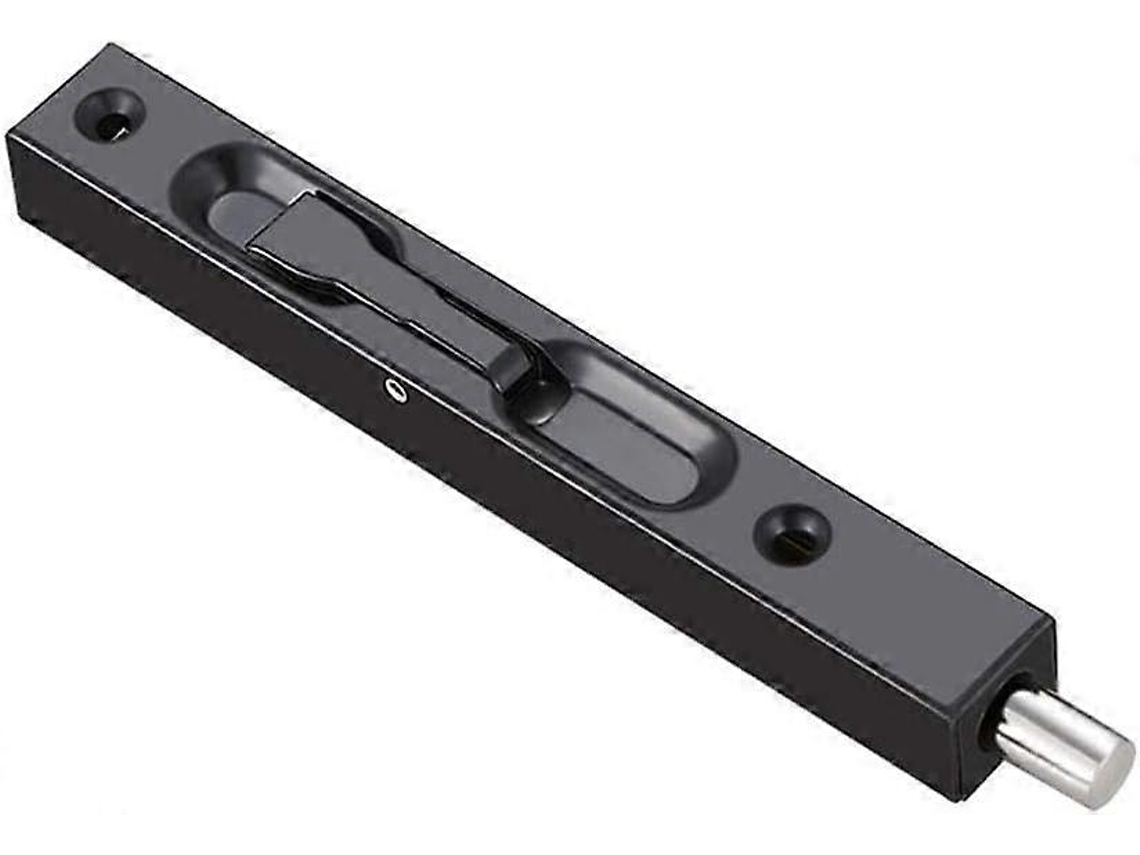 Pestillo Deslizante Oculto De Acero Inoxidable 304 Para Puertas Con Palanca Seguridad Latch Bloqueo Negro