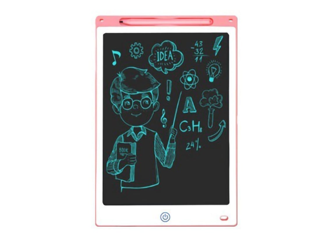 Rebe-tableta Lcd Para Niños Tableta Electrónica De Dibujo Pizarra Portátil Juguete Educativo De Aprendizaje Color Rosa Escritura Manuscrita