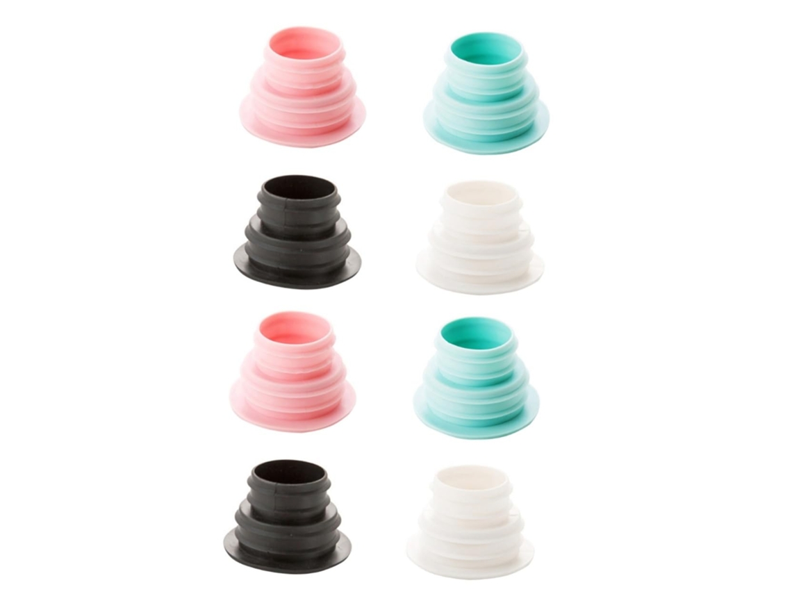 8 Piezas De Anillos Para Tapones De Desagüe De Accesorios De Lavandería