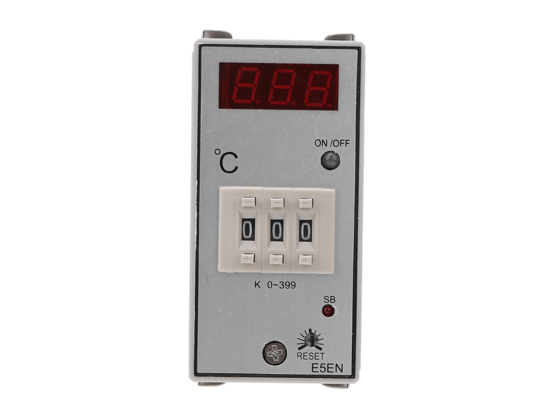 Termostato Berm E5en A3rpk Controle de Temperatura Digital Tipo K 0 399°C 220vac