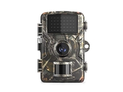 Cámara de caza 12MP 1080P Wildlife Hunting Trail y Game Camera Cámara de seguridad activada por movimiento, verde BISBISOUS